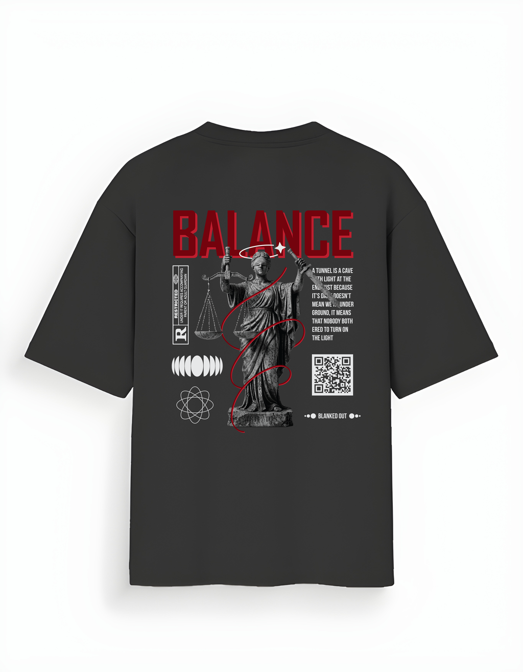 Balance - Unisex Oversized Standard T-Shirt