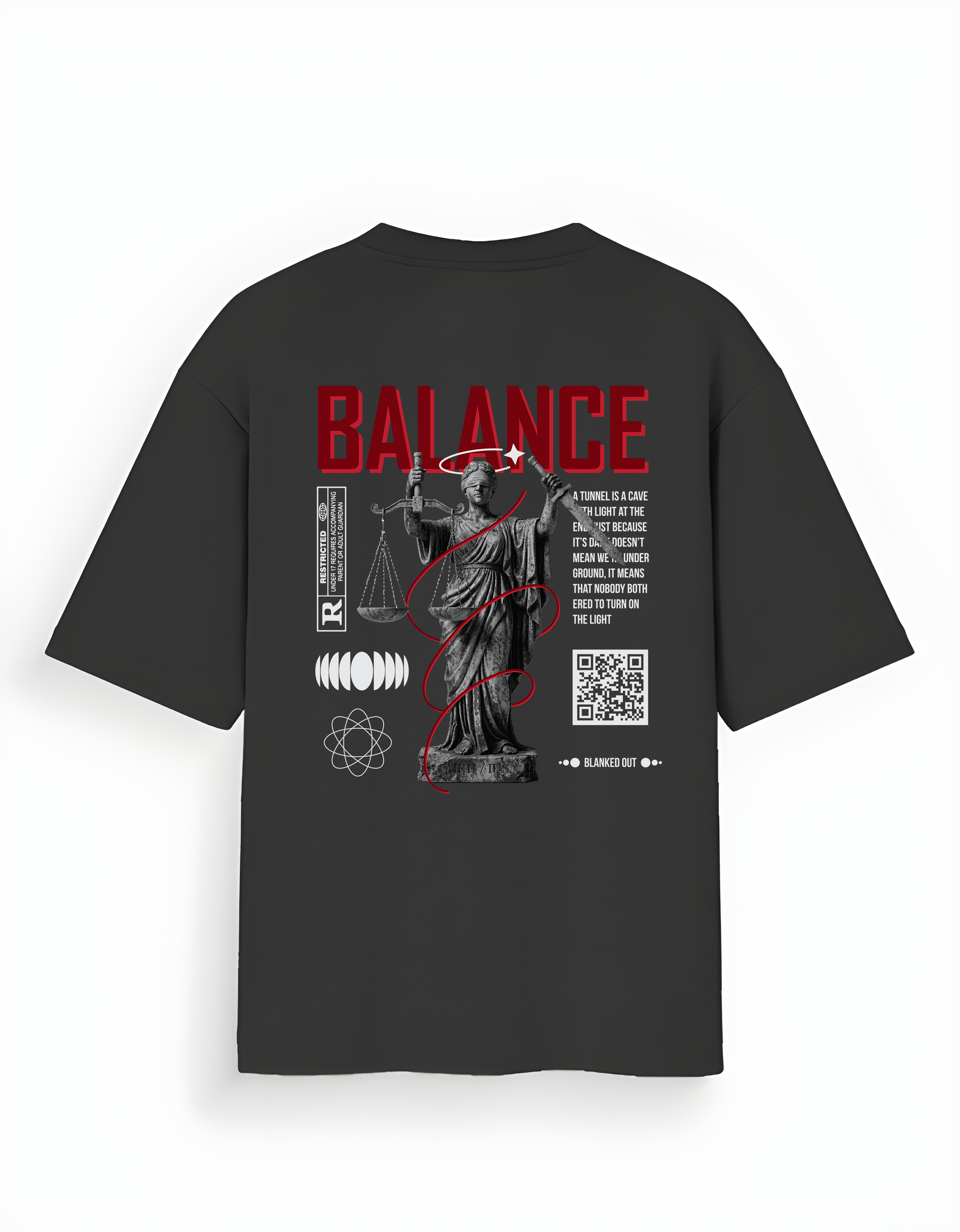 Balance - Unisex Oversized Standard T-Shirt
