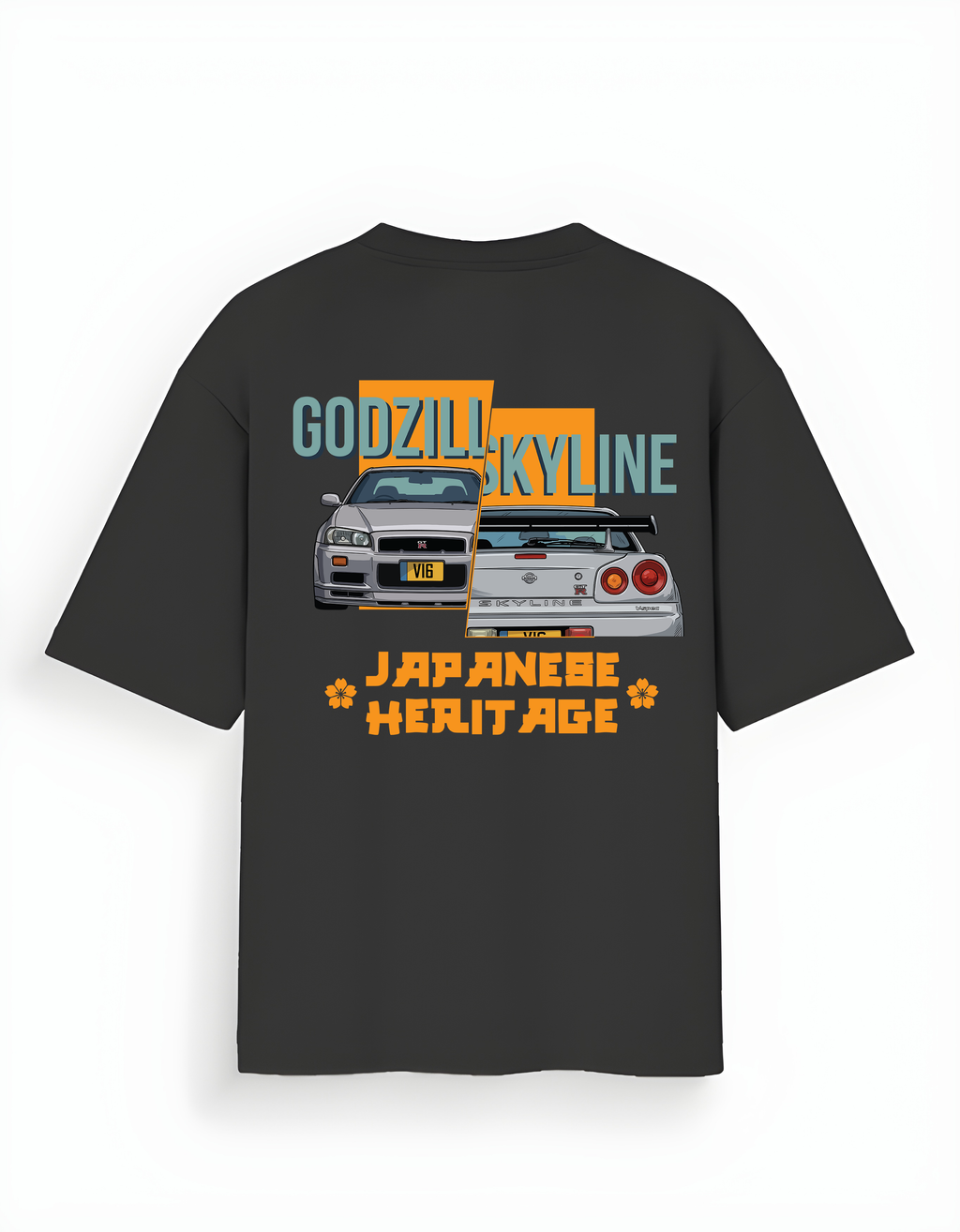 R34 Skyline - Unisex Oversized Standard T-Shirt